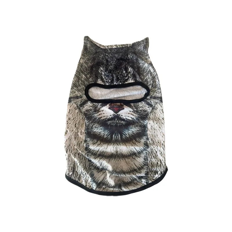 Tabby Cat Classic animal-print full-head mask