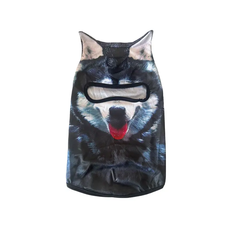Wolf Classic animal-print full-head mask